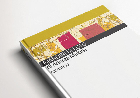 Cover illustration for the novel Giardini di loto