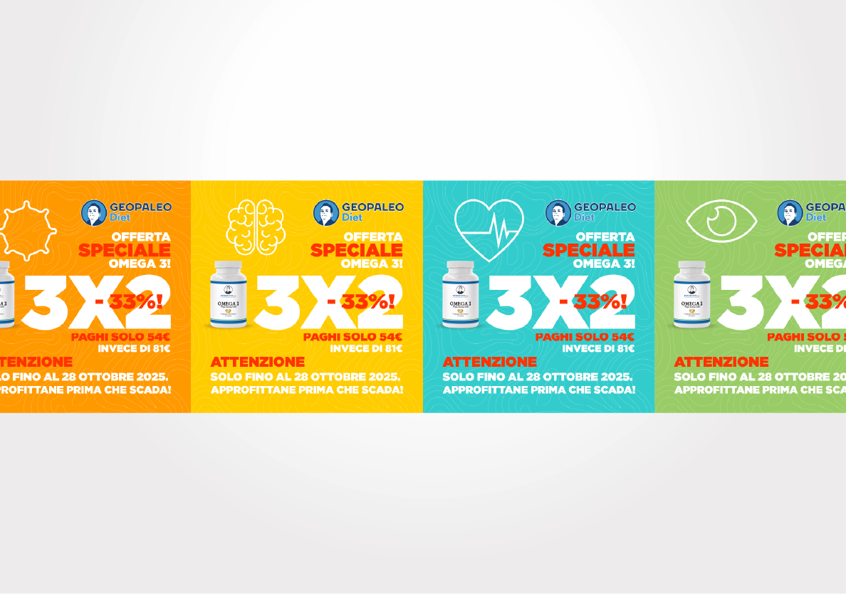 Cliente: Geo Paleo Diet > Post social promozionali Omega 3