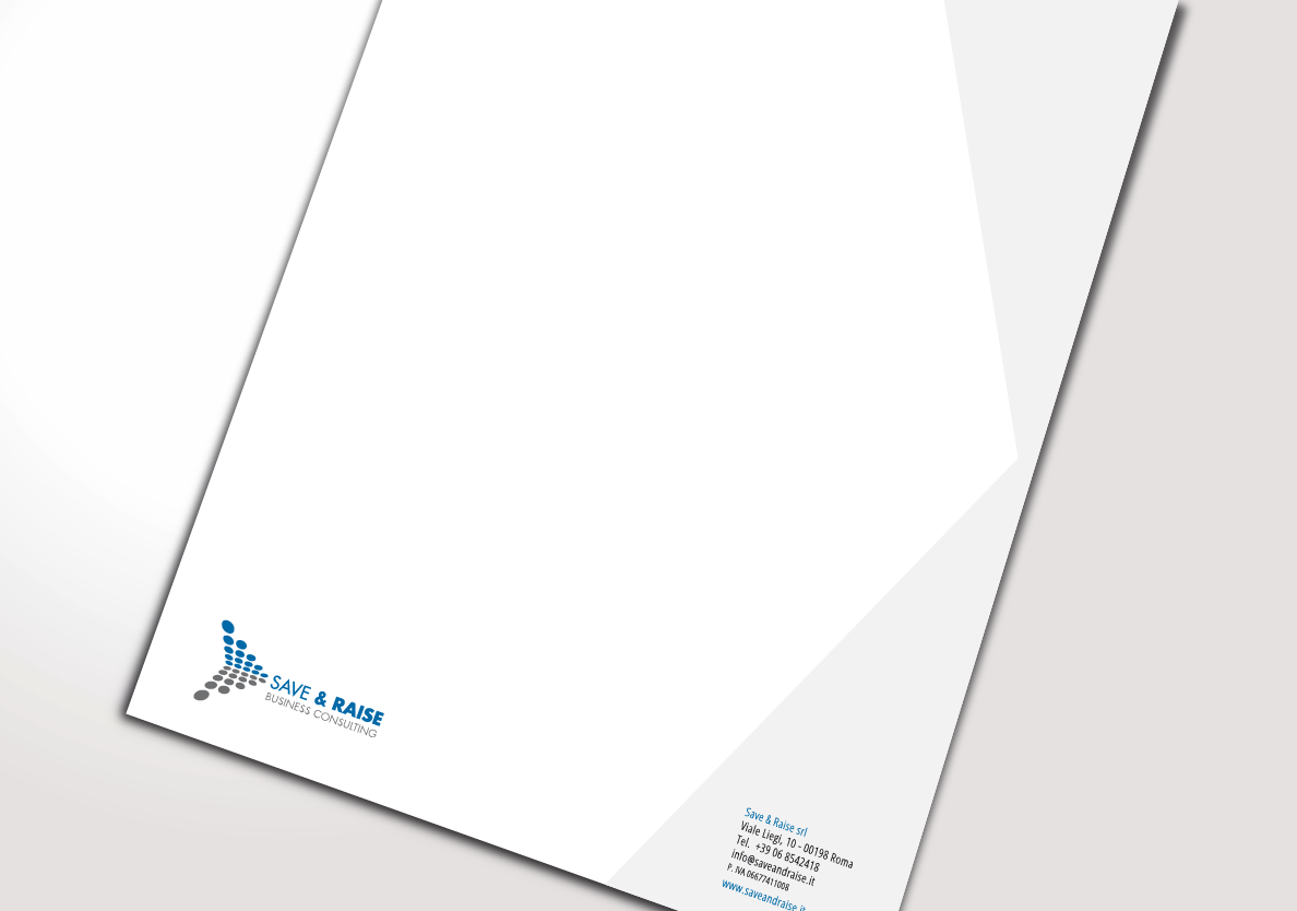 Cliente: Save and raise > Corporate identity