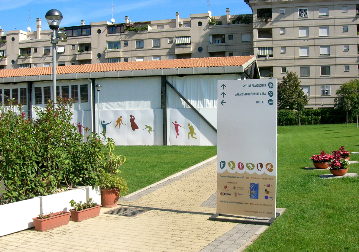 Cliente: Federazione Italiana Bocce > Allestimento evento
